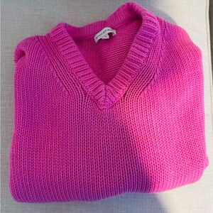 Banana Republic Fuchsia Knit Sweater